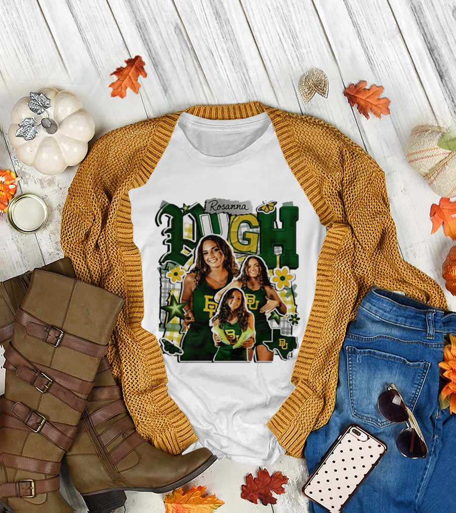 Rosanna Pugh Baylor Track and Field Team Collage T-Shirt