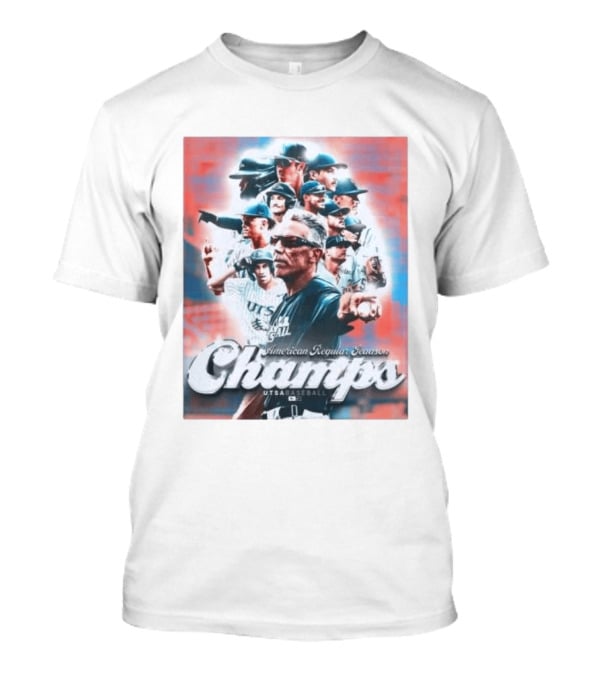 UTSA Baseball 2026 American Regular Season Champs Celebration T-Shirt