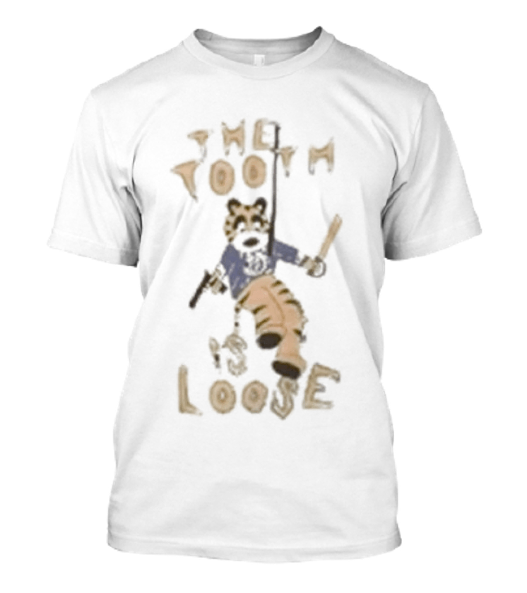 Buffalo Sabres The Tooth Is Loose Hockey Player Cartoon T-Shirt