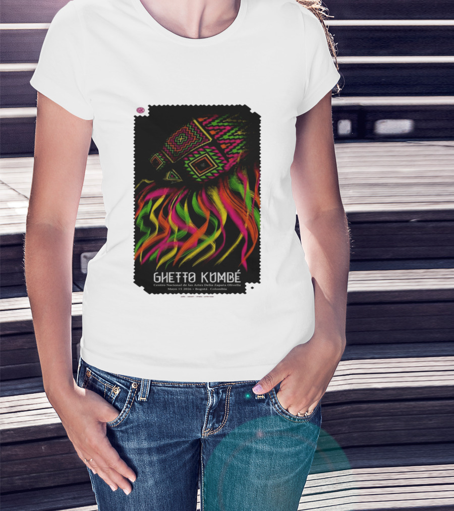 Ghetto Kumbé Centro Nacional De Las Artes Delia Zapata Olivella Bogotá Colombia Mayo 15 2026 T-Shirt