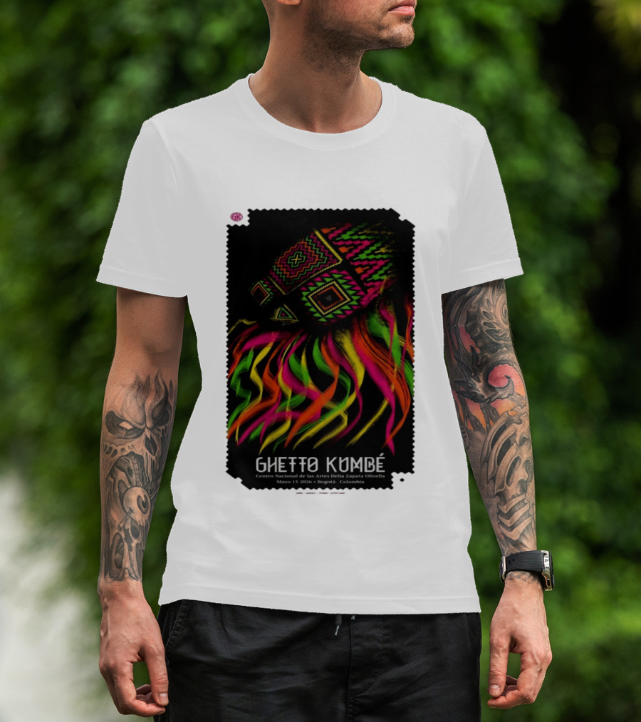 Ghetto Kumbé Centro Nacional De Las Artes Delia Zapata Olivella Bogotá Colombia Mayo 15 2026 T-Shirt