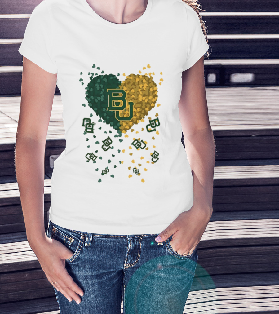 Heart Of Baylor Bears BU Football 2026 T-Shirt