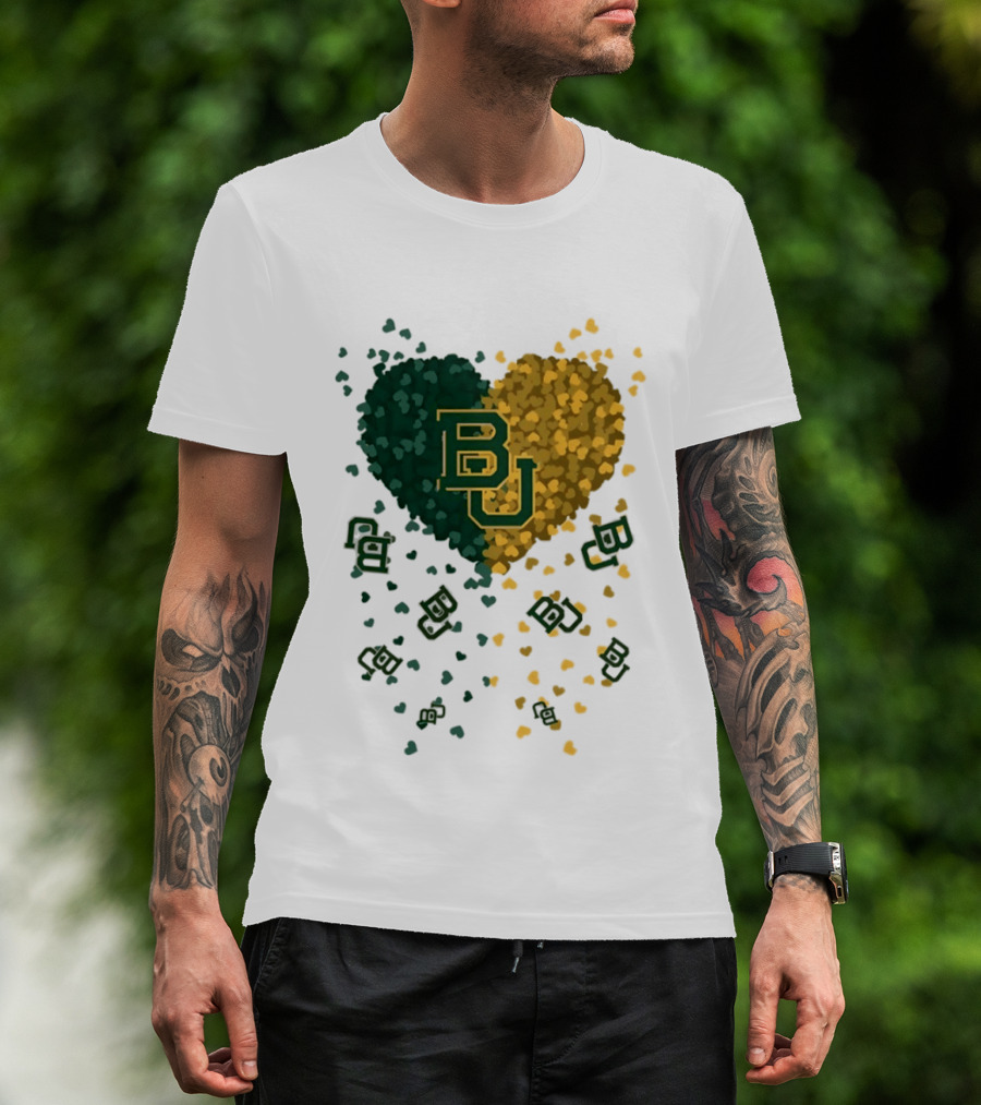 Heart Of Baylor Bears BU Football 2026 T-Shirt