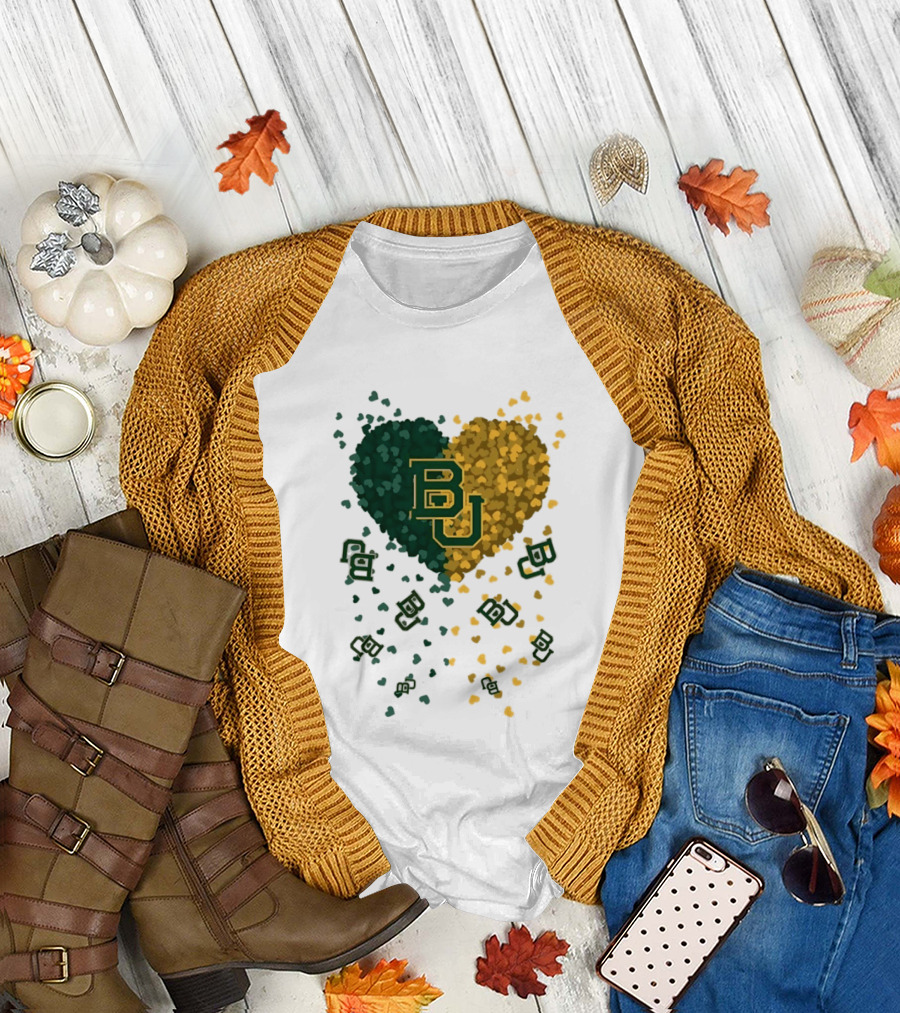 Heart of Baylor Bears BU Football 2026 T-Shirt