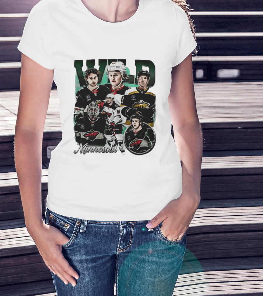 Minnesota Wild Hockey Team Players T-Shirt