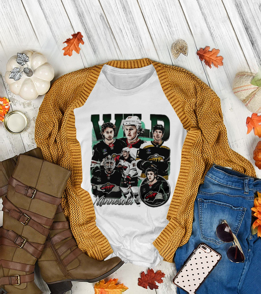 Minnesota Wild Hockey Team Players T-Shirt