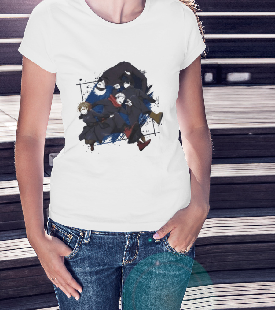 Jujutsu Kaisen Characters Dynamic Illustration 2026 Concert T-Shirt
