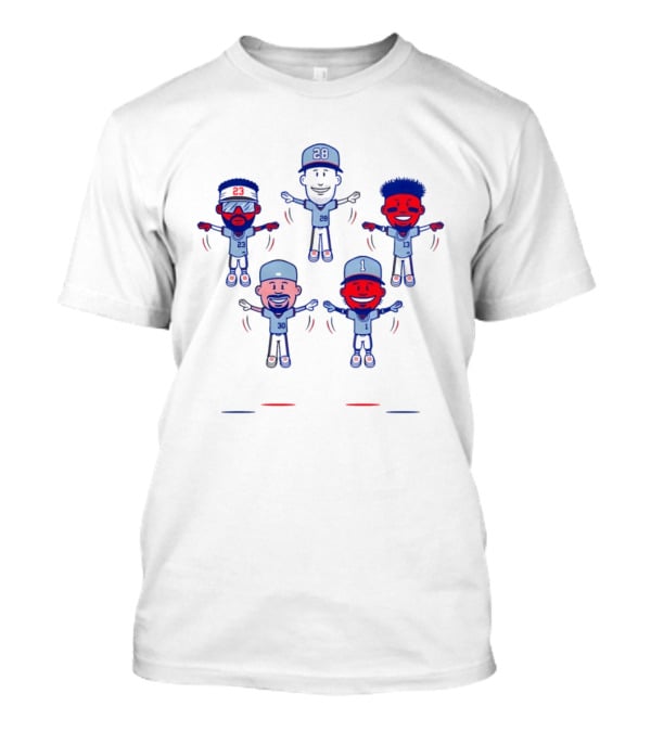 Keep Flying Atlanta Baseball Matt Olson Drake Baldwin Michael Harris II Cartoon Characters T-Shirt