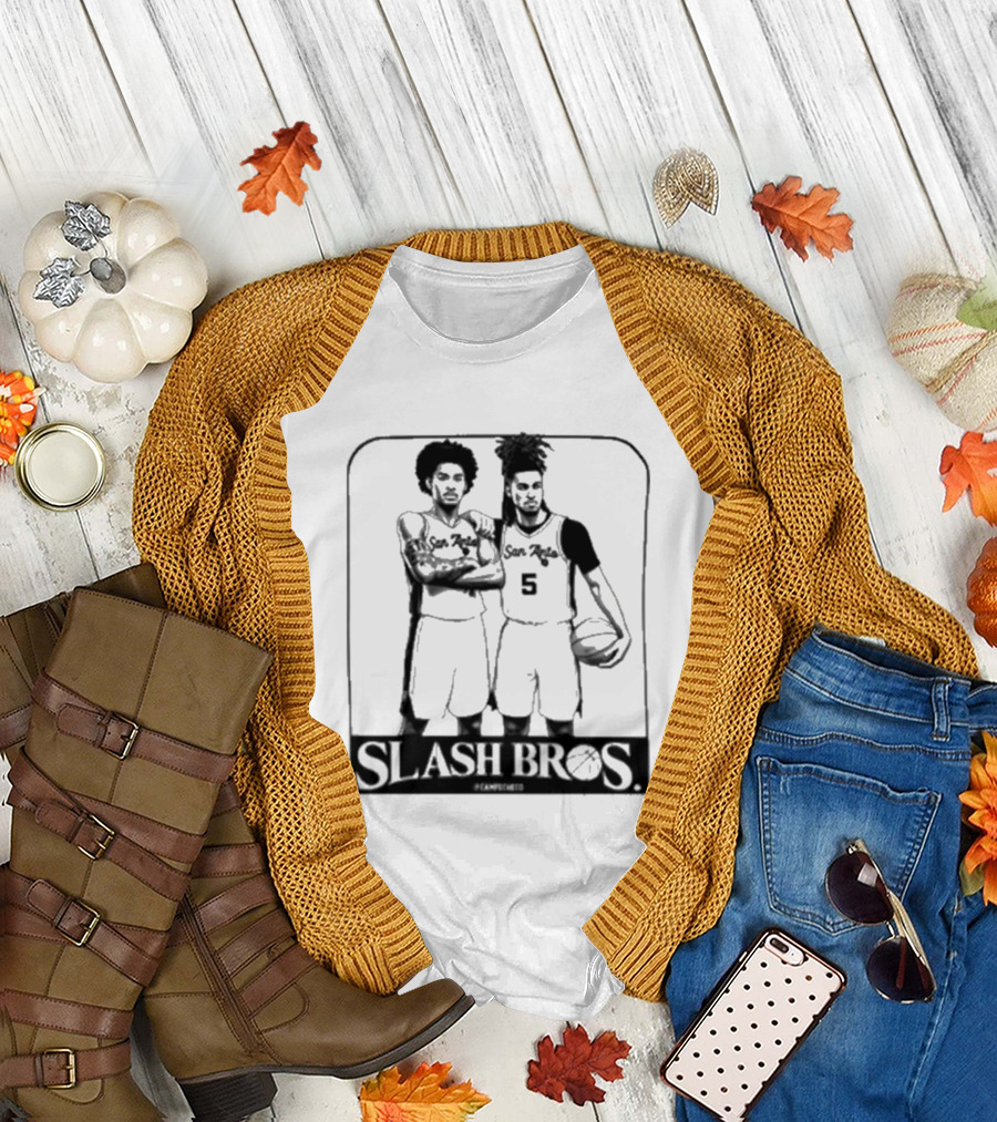 Slash Bros San Fran Basketball Duo 5 T-Shirt