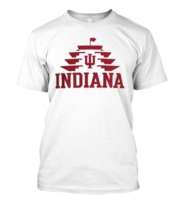 Indiana Hoosiers IMS Pagoda Iconic Symbol Collaboration T-Shirt
