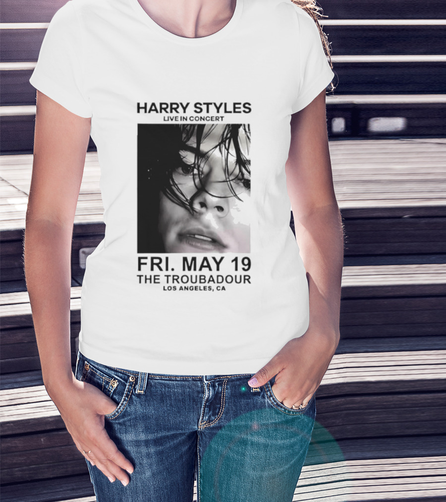 Harry Styles Live In Concert Fri May 19 The Troubadour Los Angeles 2026 T-Shirt