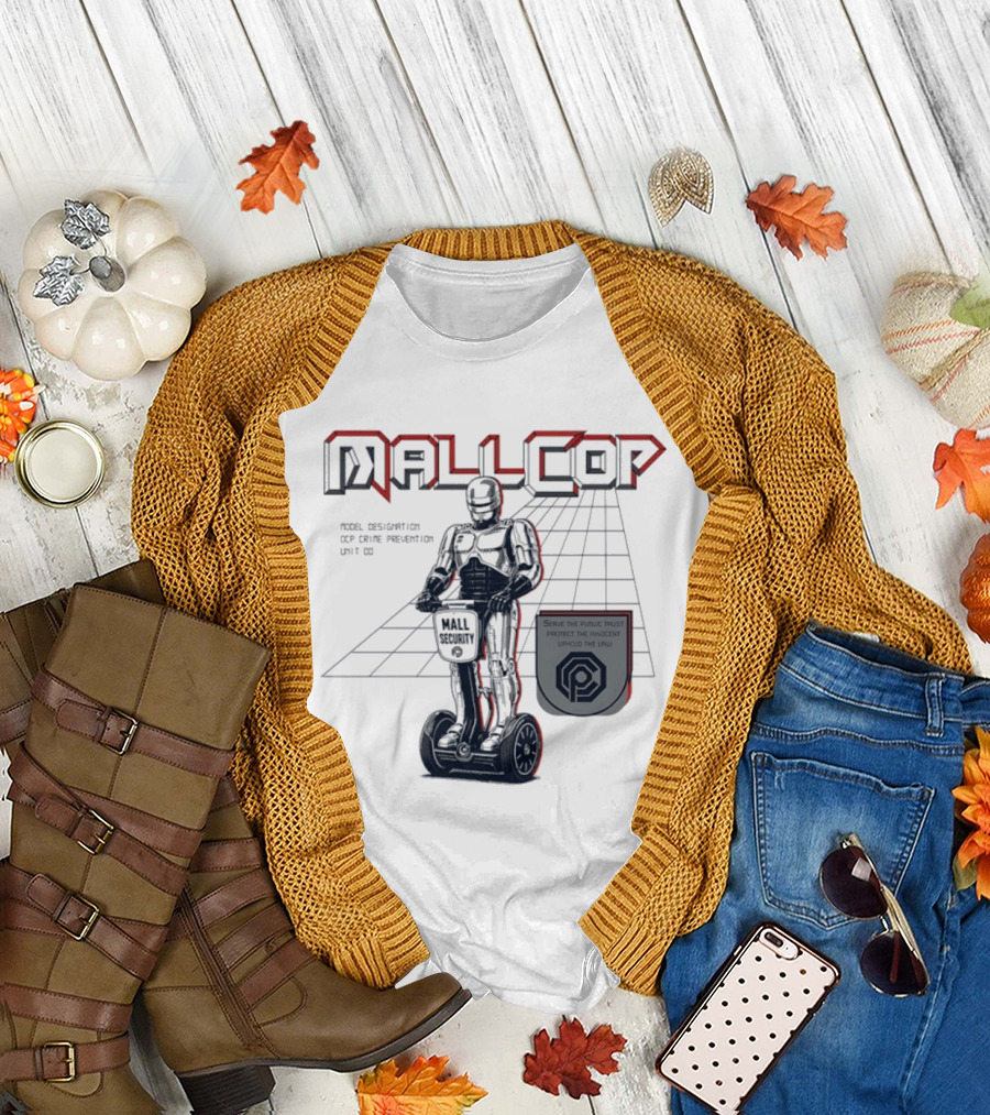 Mall Cop Model Designation OCP Crime Prevention Unit Serve the Public Trust Protect the Innocent Uphold the Law T-Shirt