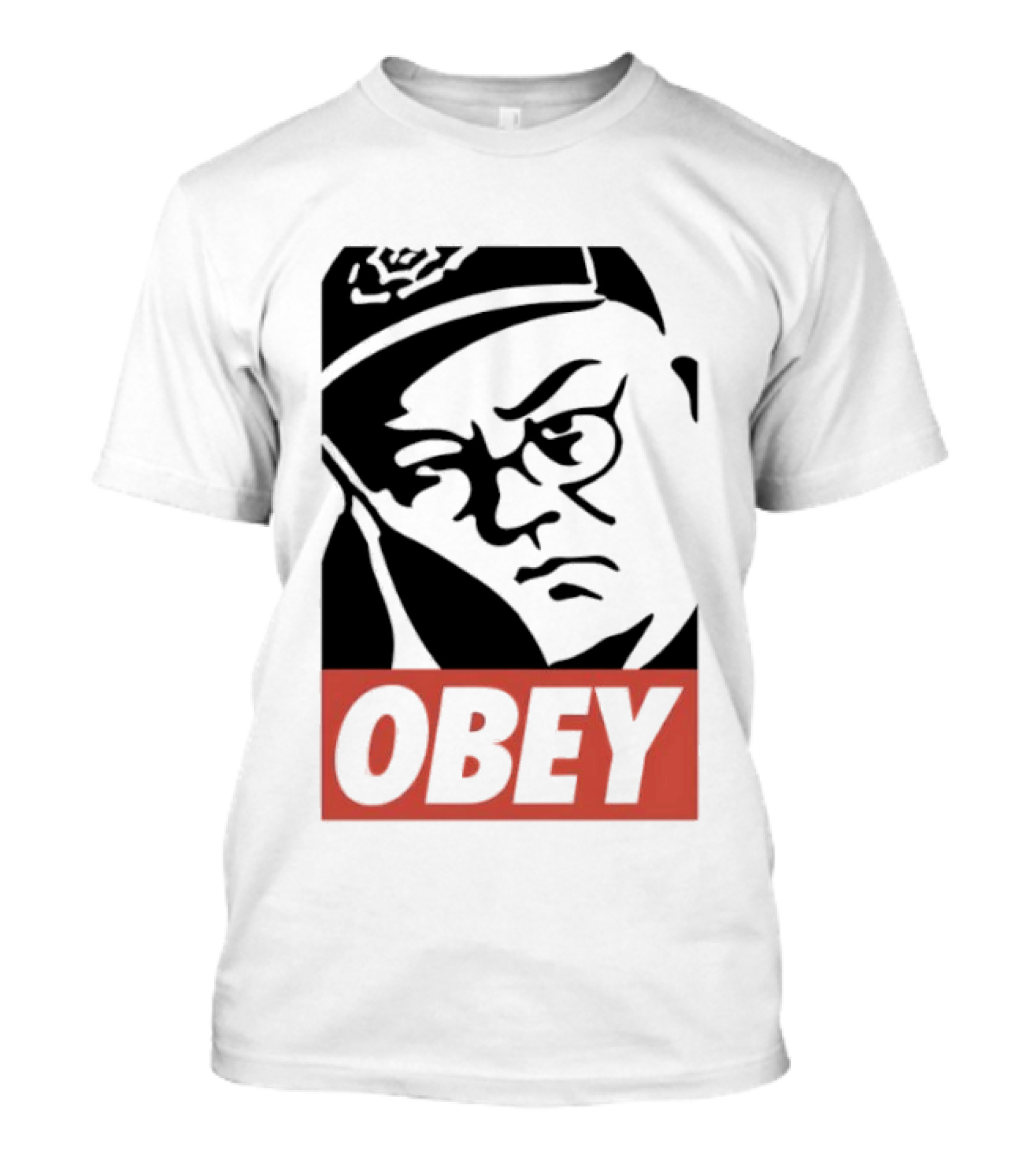 Obey Giant Face Shepard Fairey Street T-Shirt