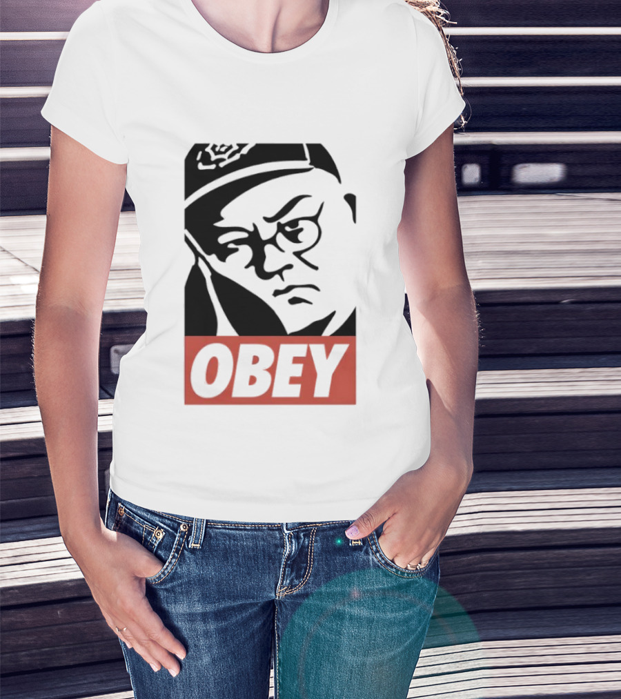 Obey Giant Face Shepard Fairey Street T-Shirt