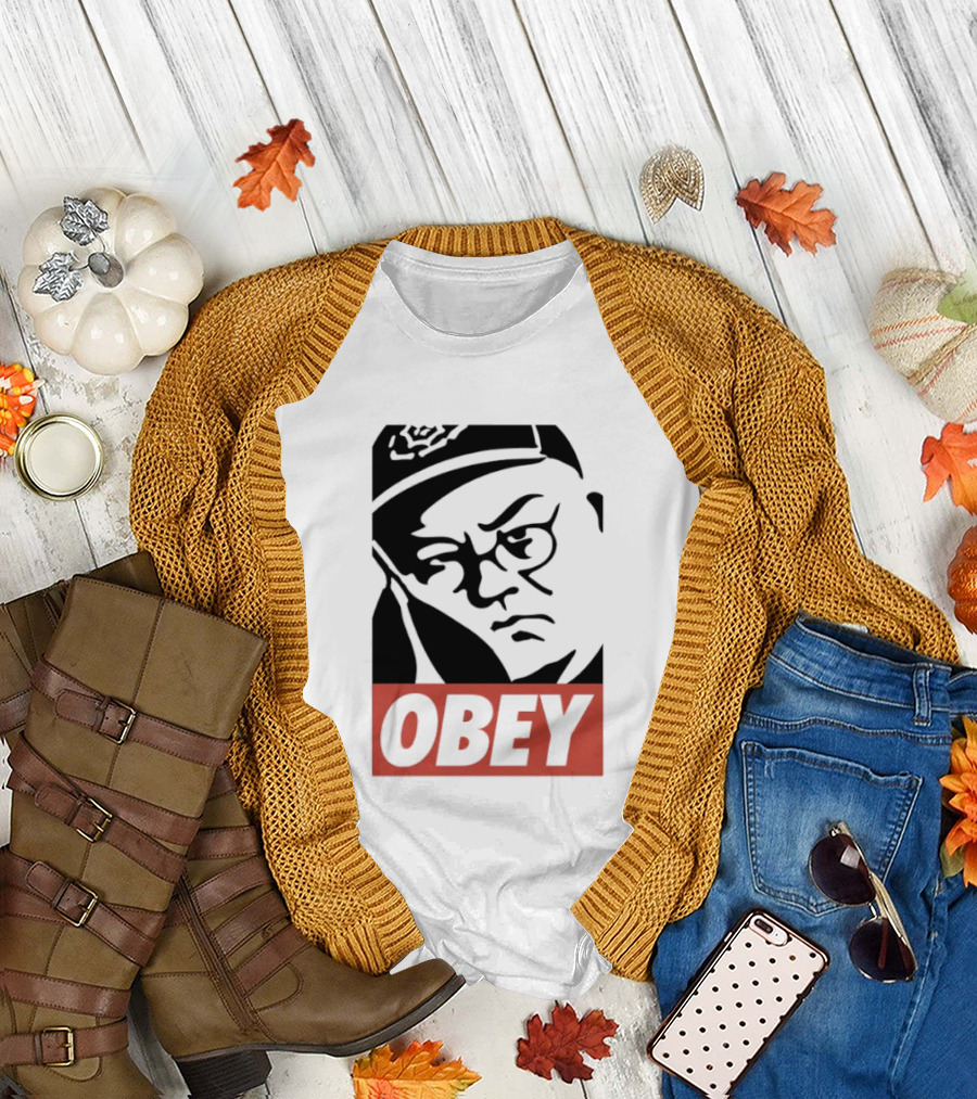 Obey Giant Face Shepard Fairey Street T-Shirt
