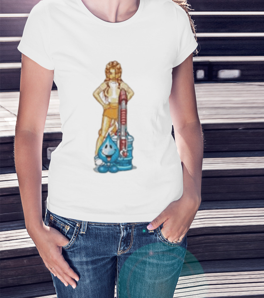 All I Need Skate Super Soaker Retro Water Gun Fun T-Shirt