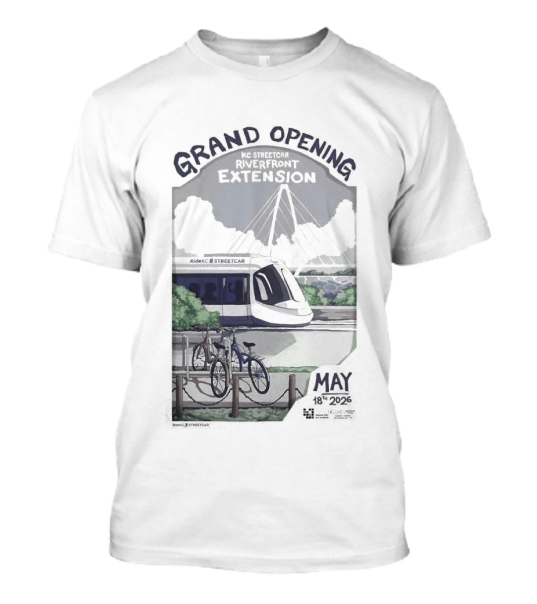 Grand Opening Ceremony Kansas City Institute Riverfront Extension May 18 2026 T-Shirt