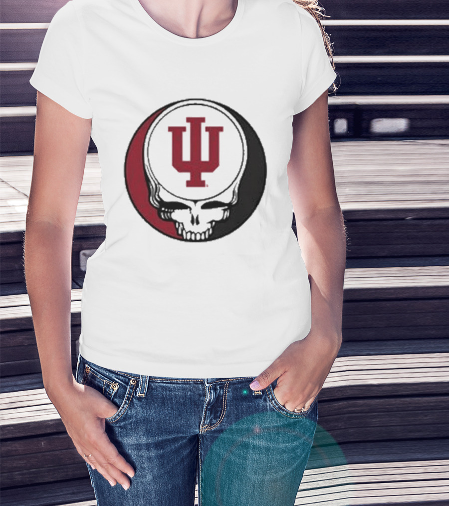 Indiana University Grateful Dead Steal Your Face T-Shirt