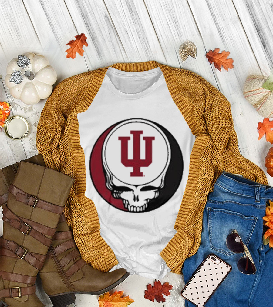 Indiana University Grateful Dead Steal Your Face T-Shirt