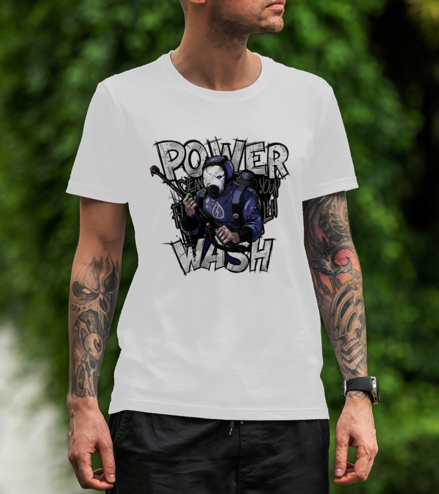 PowerWash Simulator Clean Your Fith T-Shirt