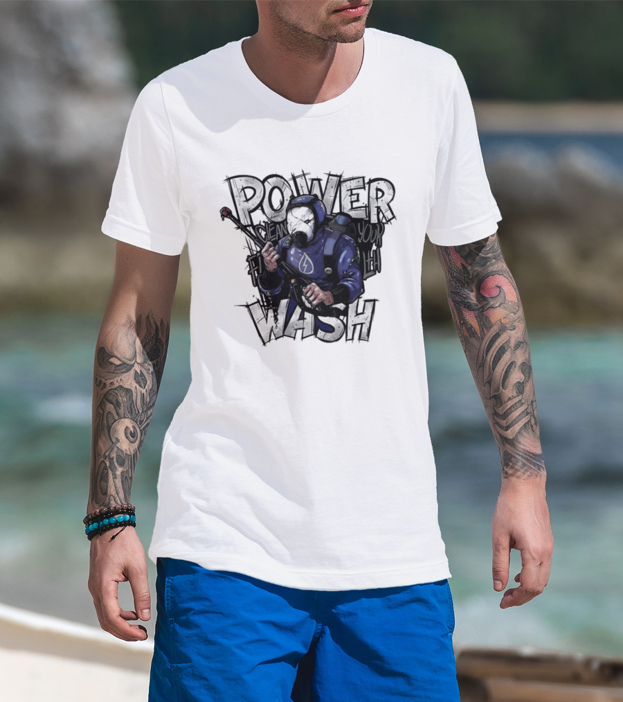 PowerWash Simulator Clean Your Fith T-Shirt