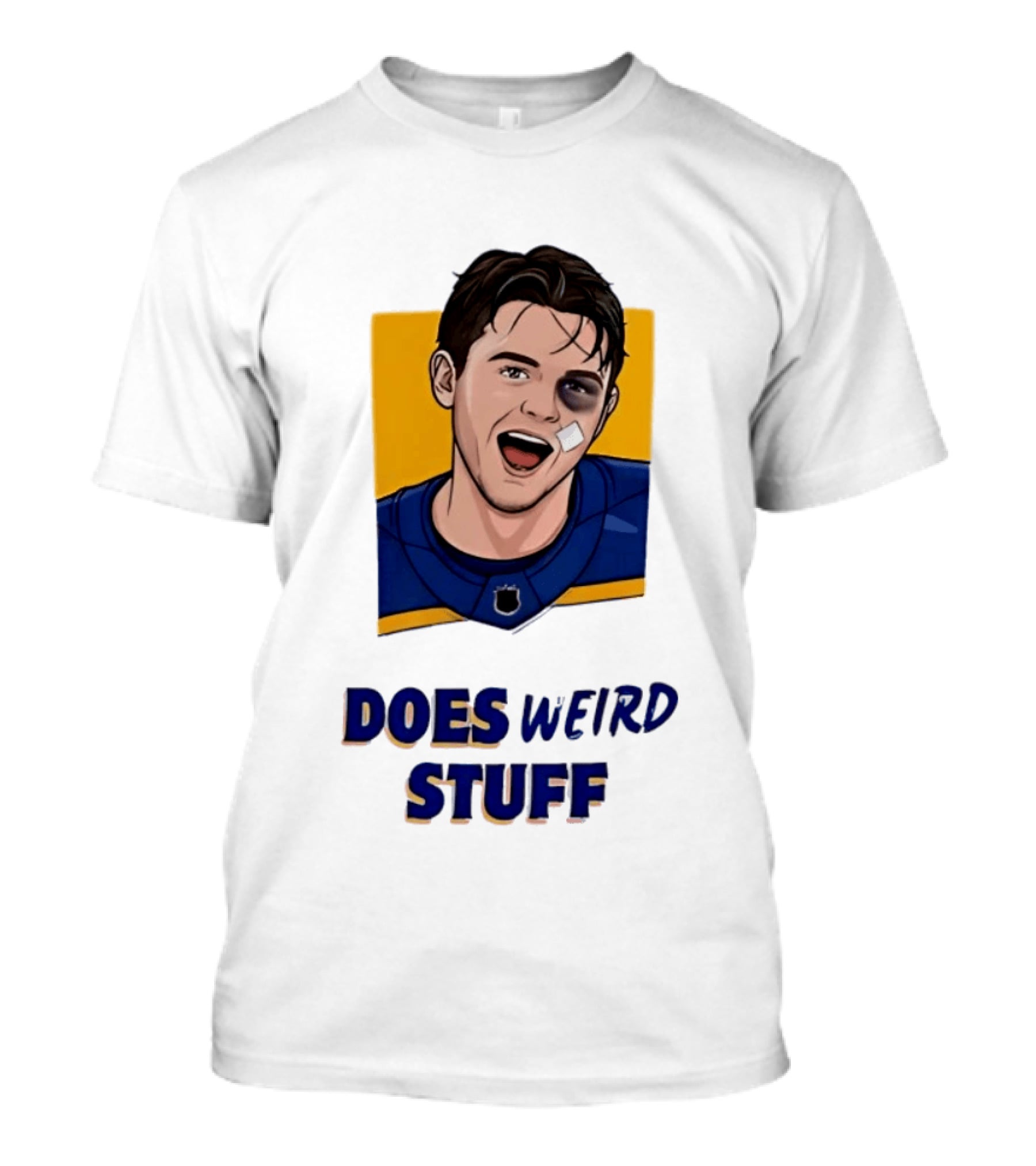 Buffalo Sabres Zach Benson Does Weird Stuff T-Shirt