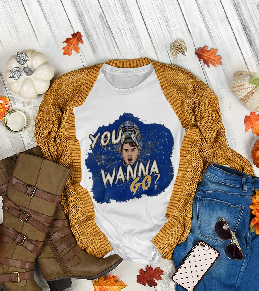 Zach Benson You Wanna Go Buffalo Sabres Hockey T-Shirt