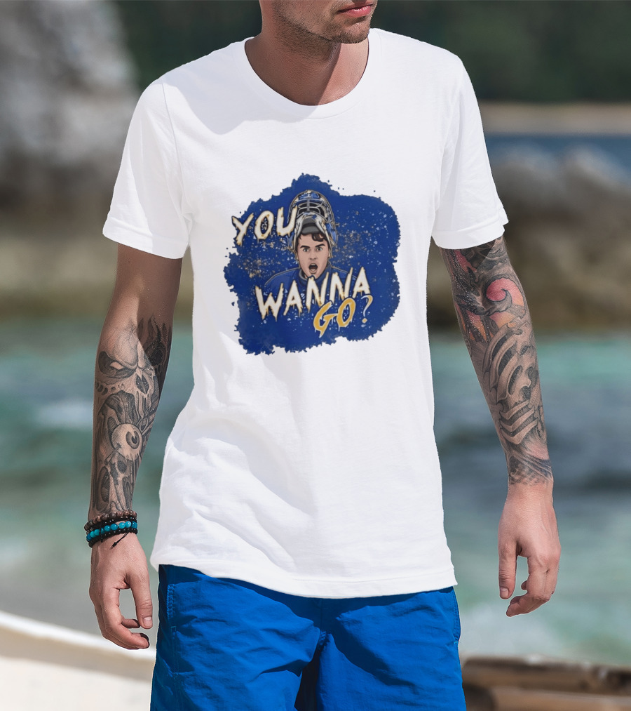 Zach Benson You Wanna Go Buffalo Sabres Hockey T-Shirt
