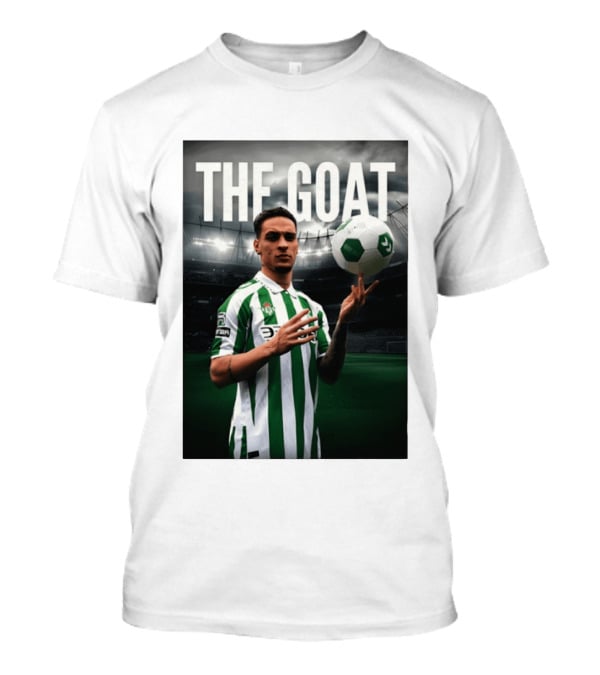 Antony Real Betis FC The Goat Soccer 2026 T-Shirt