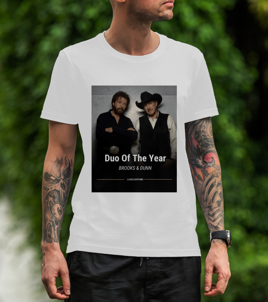 Brooks & Dunn Duo Of The Year Classic Country Vibes T-Shirt