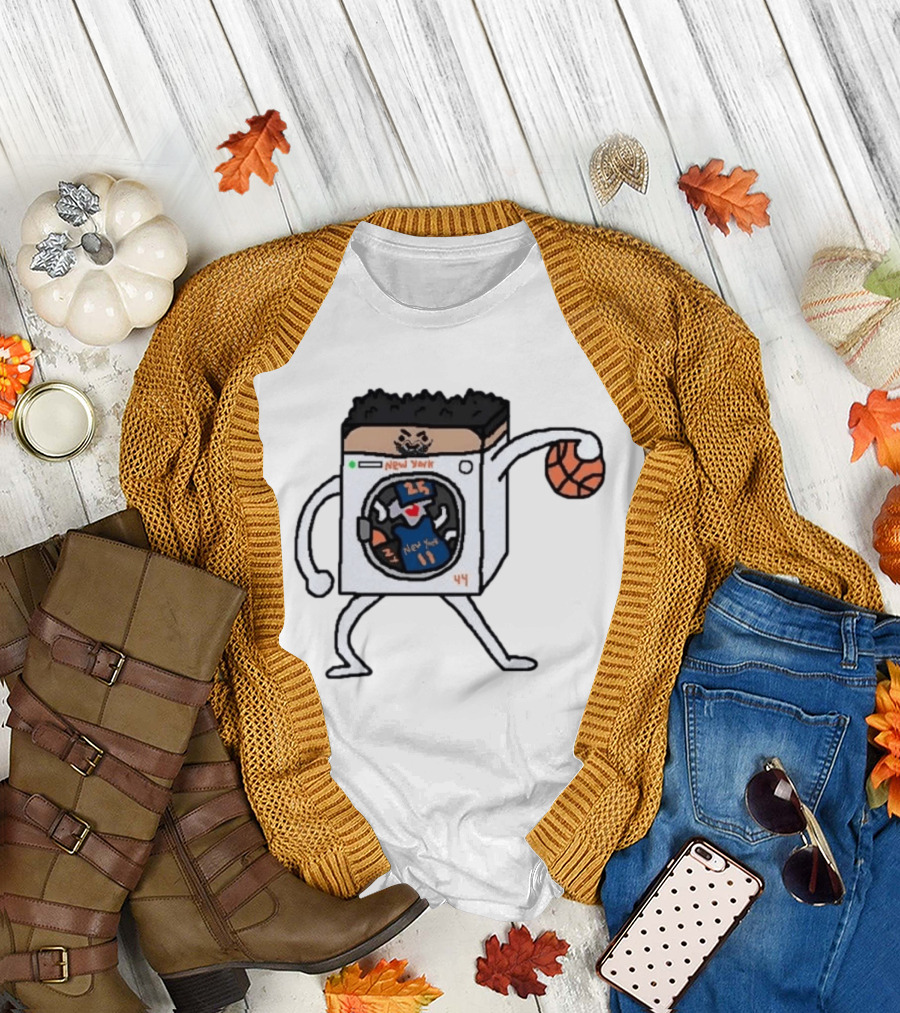 Landry Shamet New York Washing Machine Basketball Play T-Shirt