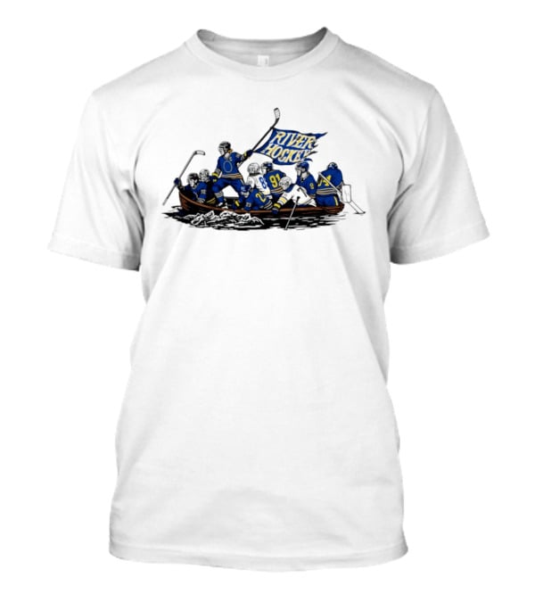 Crossing The Niagara River Hockey Buffalo Sabres USA 250th Anniversary T-Shirt