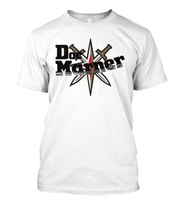 Doc Marner Vegas Golden Knights Hockey Sword T-Shirt