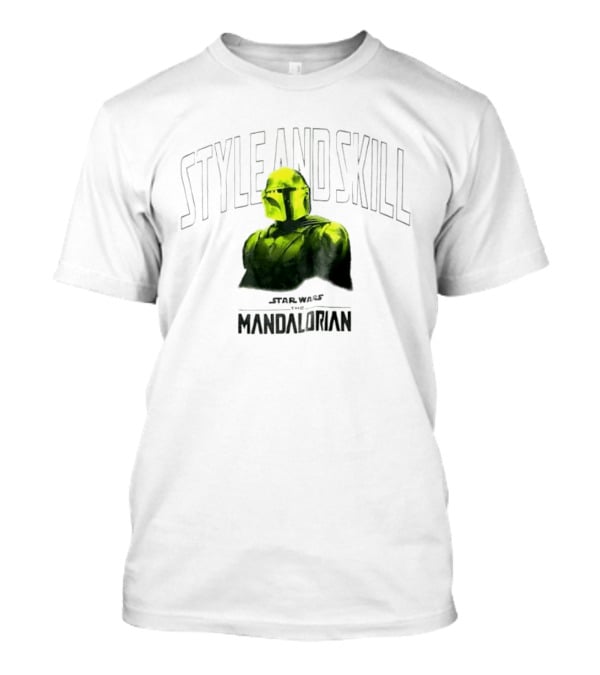 Star Wars The Mandalorian Style And Skill T-Shirt
