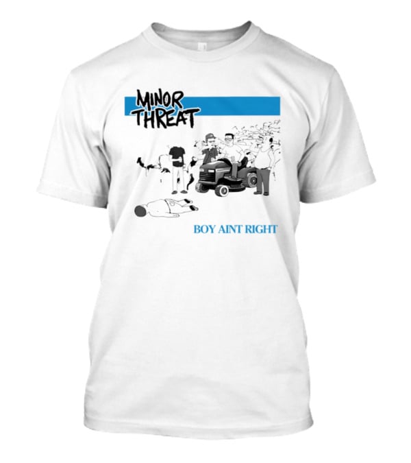 Minor Threat Boy Ain't Right Beer Mower Scene T-Shirt