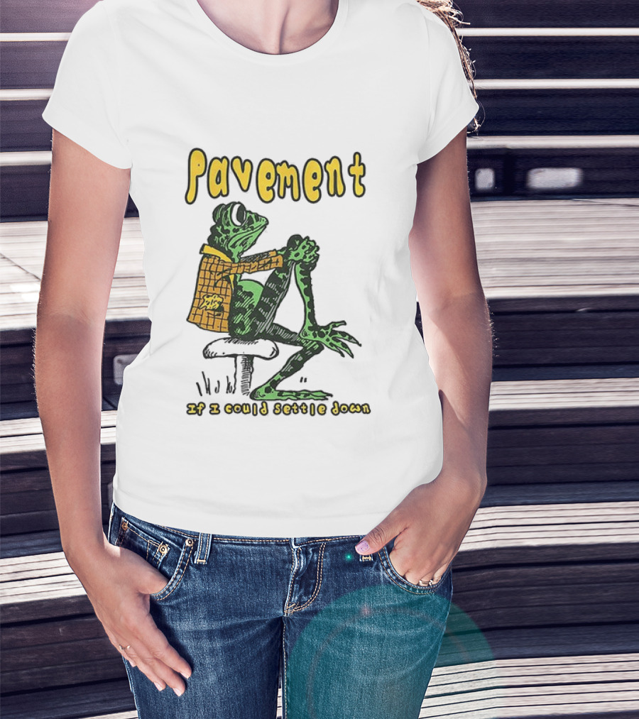 Pavement If I Could Settle Down Frog T-Shirt