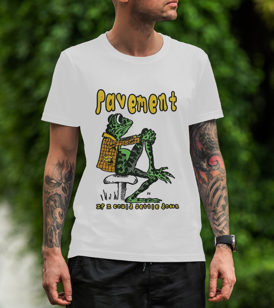 Pavement If I Could Settle Down Frog T-Shirt