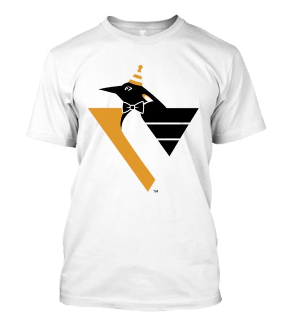 Pittsburgh Penguins Happy Birthday RoboPenguin NHL Party T-Shirt