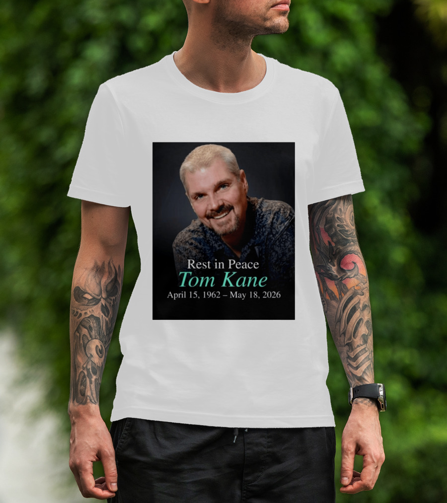 Rest In Peace Tom Kane April 15 1962 May 18 2026 American Voice Actor T-Shirt
