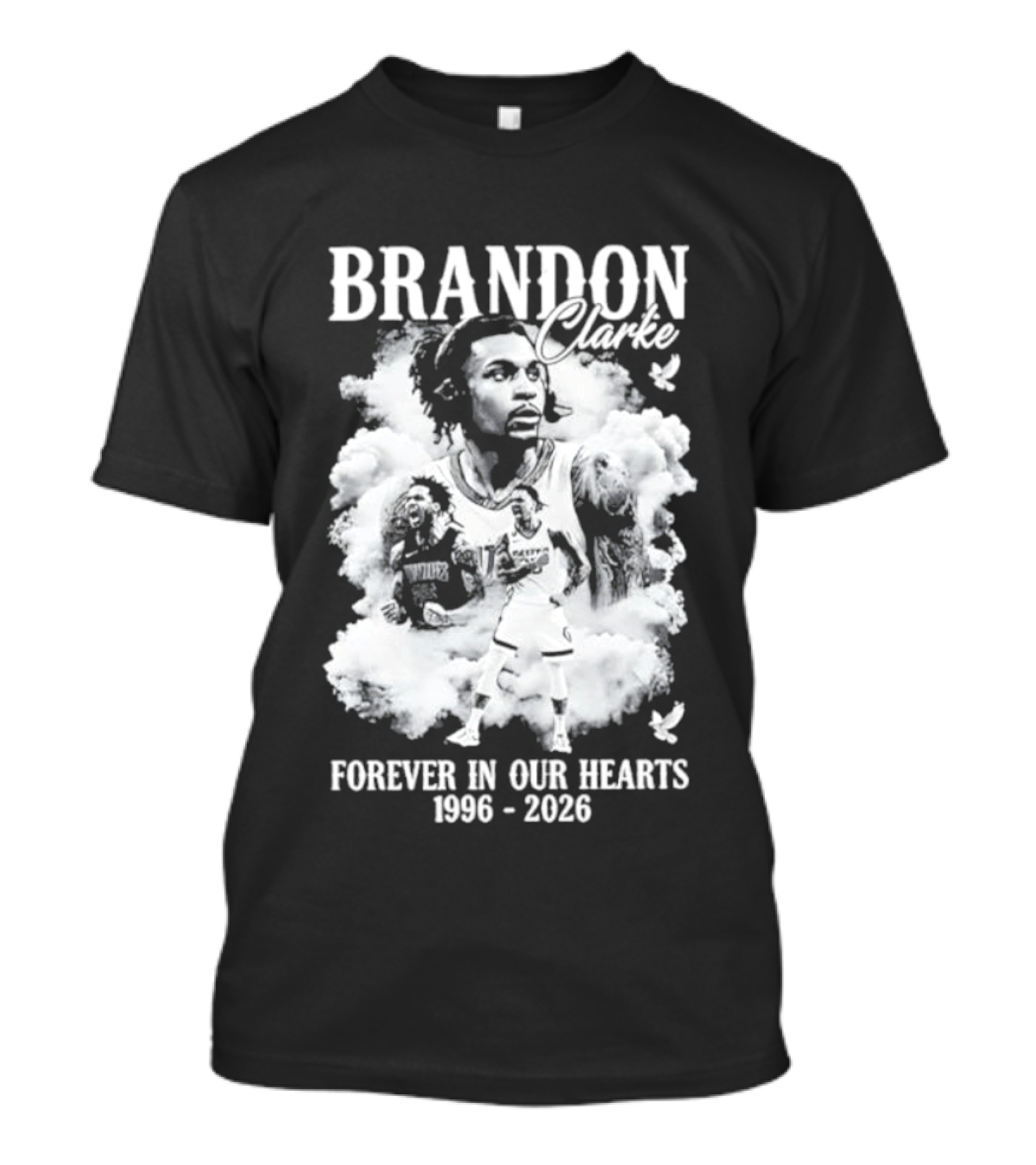 Brandon Clarke Forever In Our Hearts 1996 2026 T-Shirt