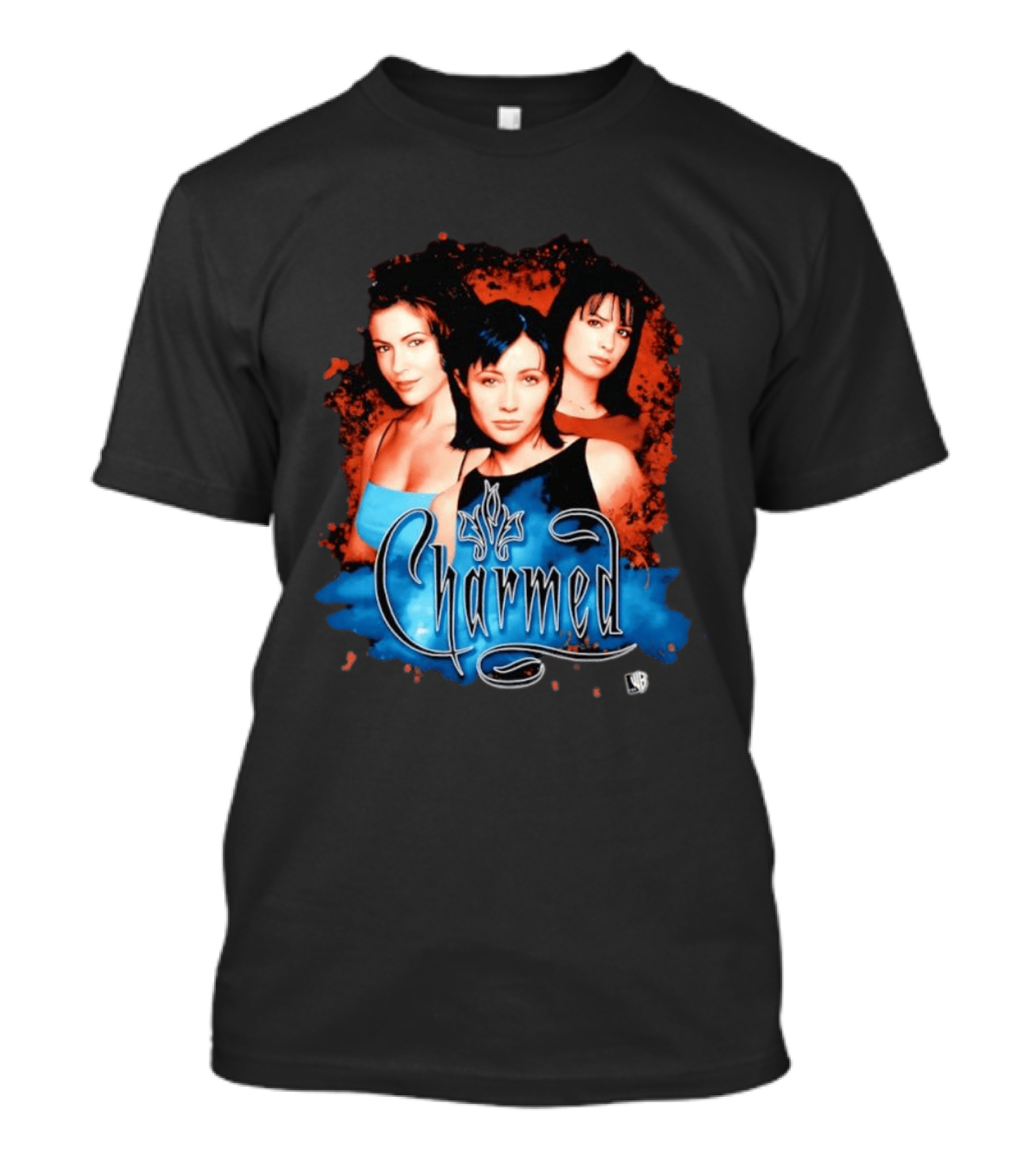 Charmed 1998 Prue Piper Phoebe Iconic Magic Sisters T-Shirt