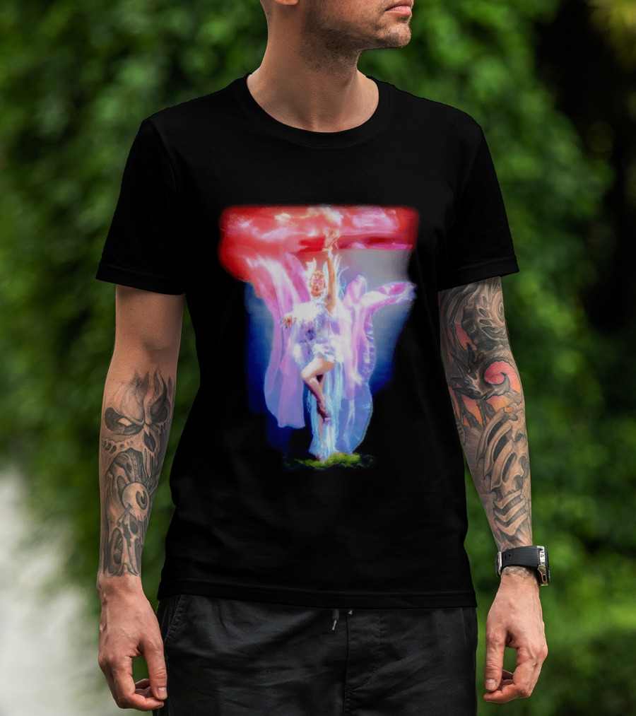Diwata Ng Karagatan Let Them Eat Cape Enchanted Ocean Goddess Floating Fantasy T-Shirt