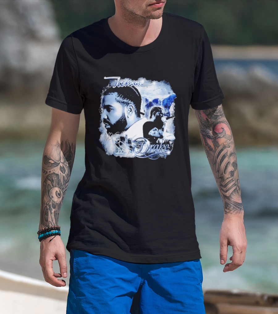 Drake Iceman 2026 Big Face Bootleg T-Shirt