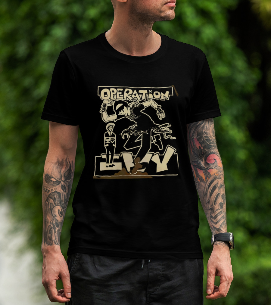 Operation Ivy Ska Punk Band Machete Skateboarder And Street T-Shirt
