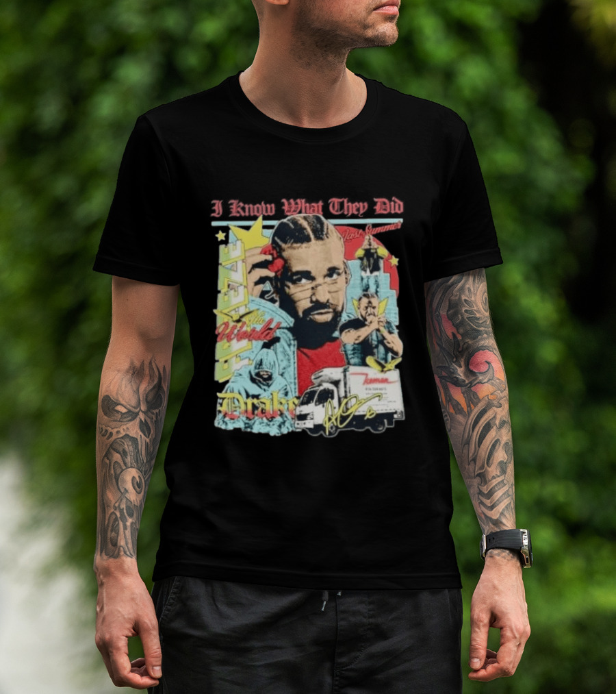 I Know What They Did Drake Freeze The World Iceman 2026 T-Shirt