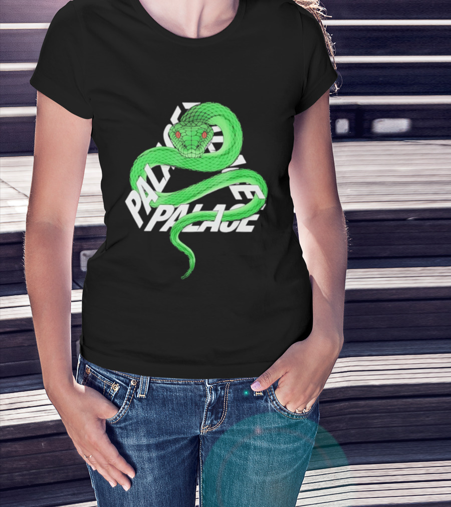 Palace Tri Ferg Green Snake T-Shirt