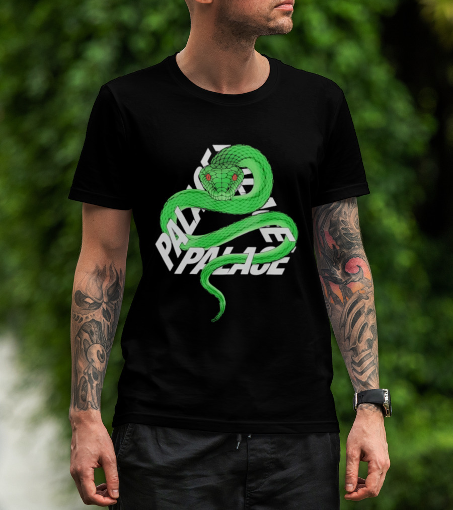 Palace Tri Ferg Green Snake T-Shirt