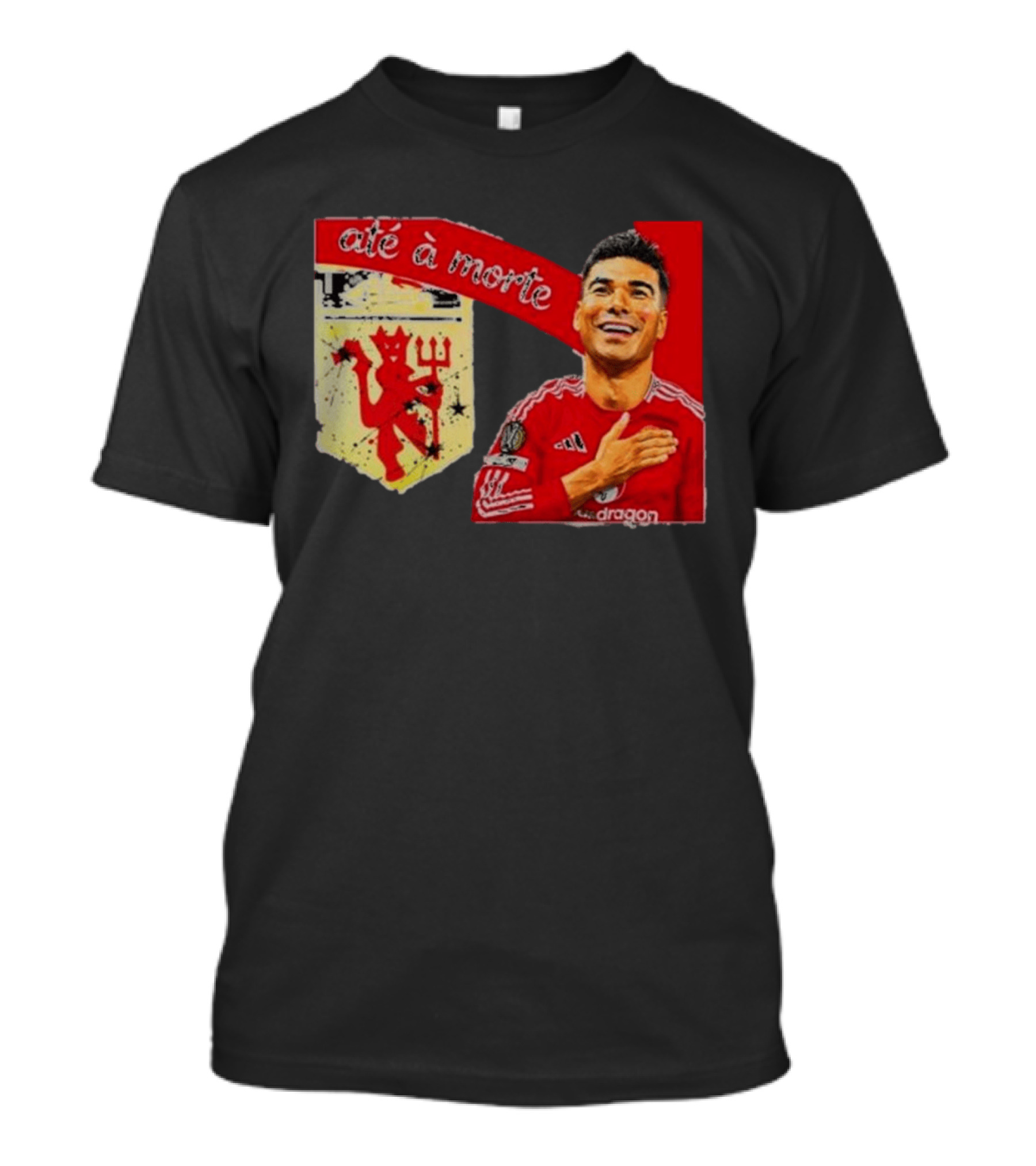Manchester United Até à Morte Casemiro T-Shirt
