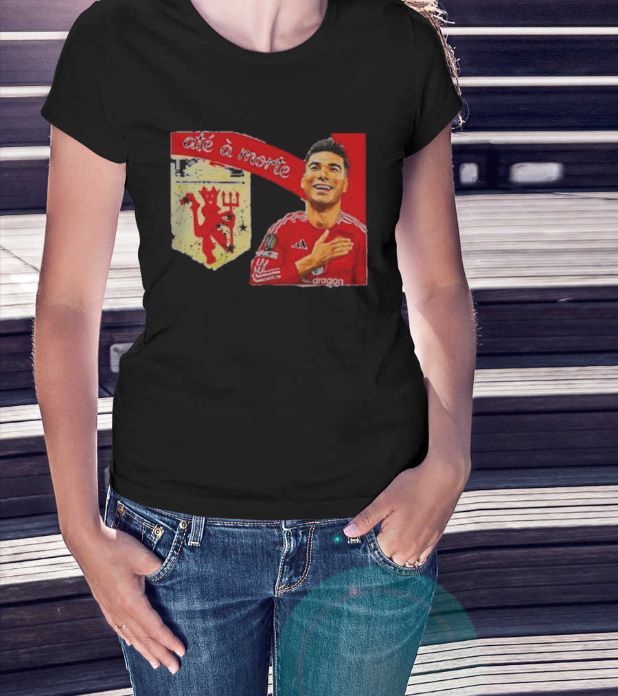 Manchester United Até à Morte Casemiro T-Shirt