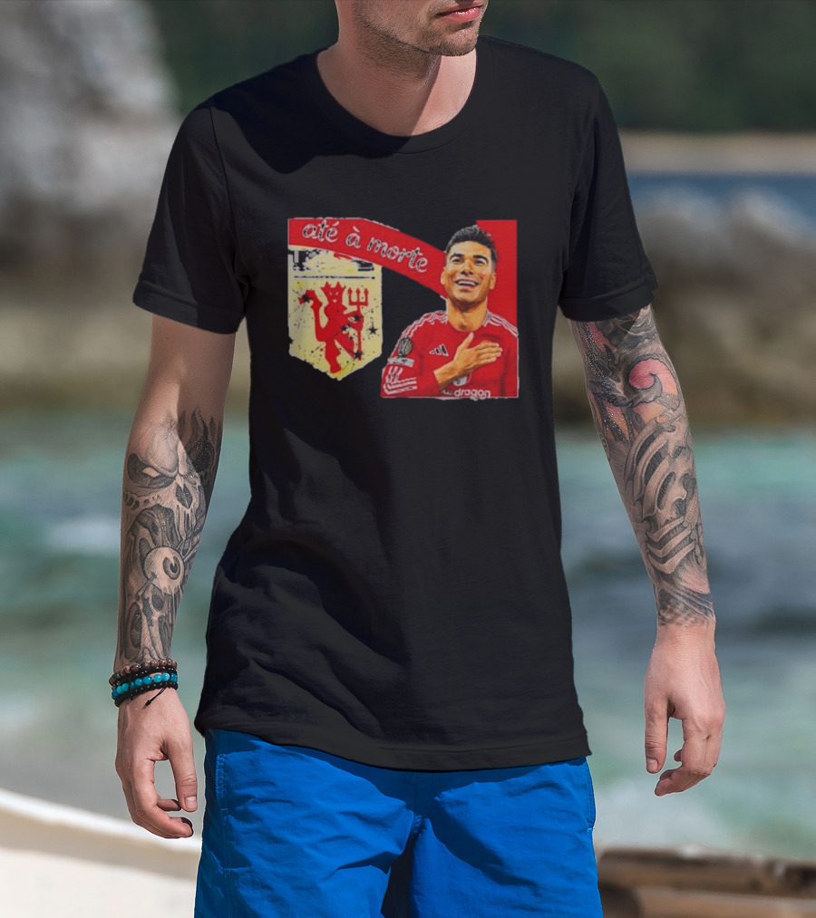 Manchester United Até à Morte Casemiro T-Shirt